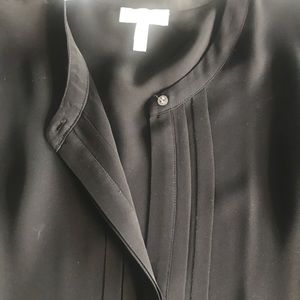 Joie silk blouse- black medium